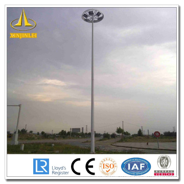 Powder Coating Steel High Mast Poles